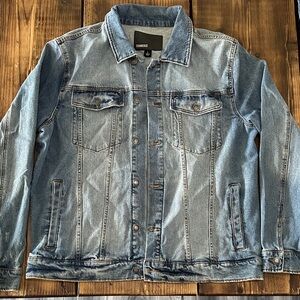Light Blue Denim Jacket - Men